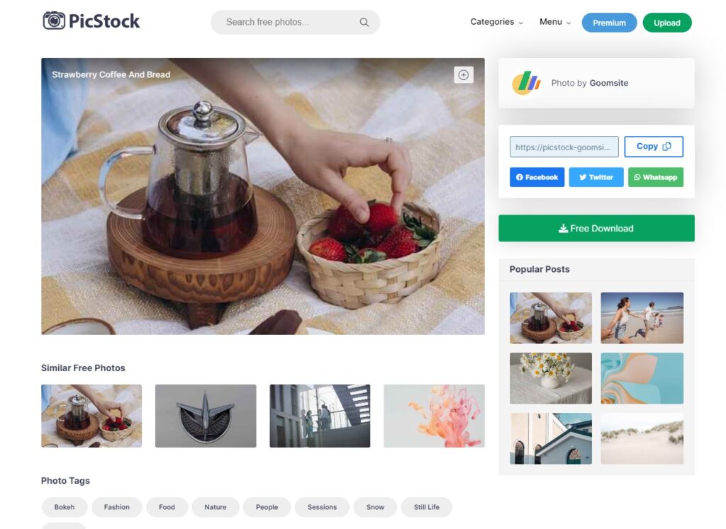 Download template picstock