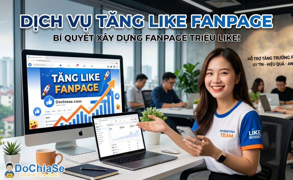 Tăng Like Fanpage Tại Vinh