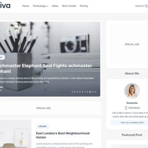 Template Adiva Blogger