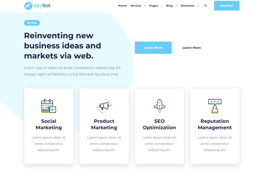 Bố cục trang chủ