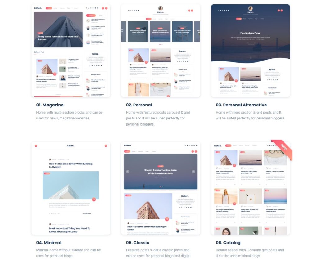 Ưu điểm theme katen