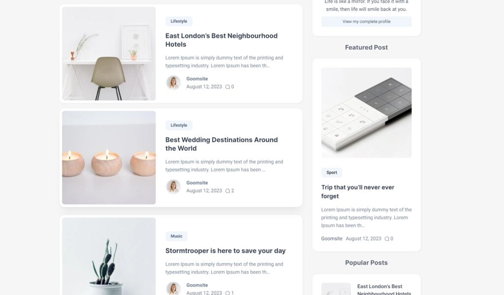 Bố cụ trang chủ template adiva