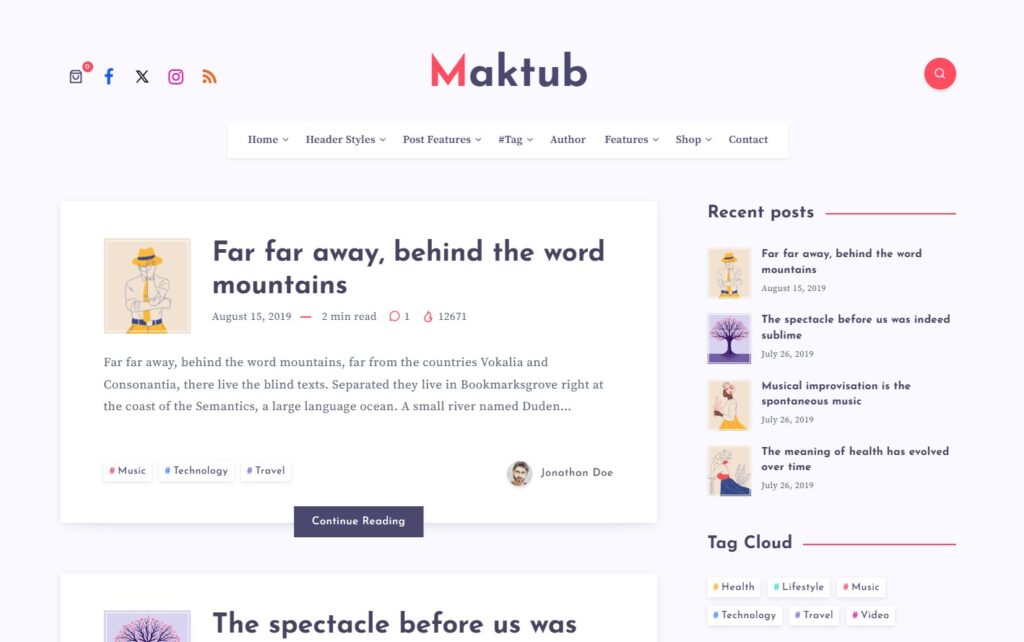 Maktub Theme
