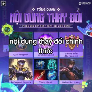 Nội Dung Thay Đổi Chính Thức