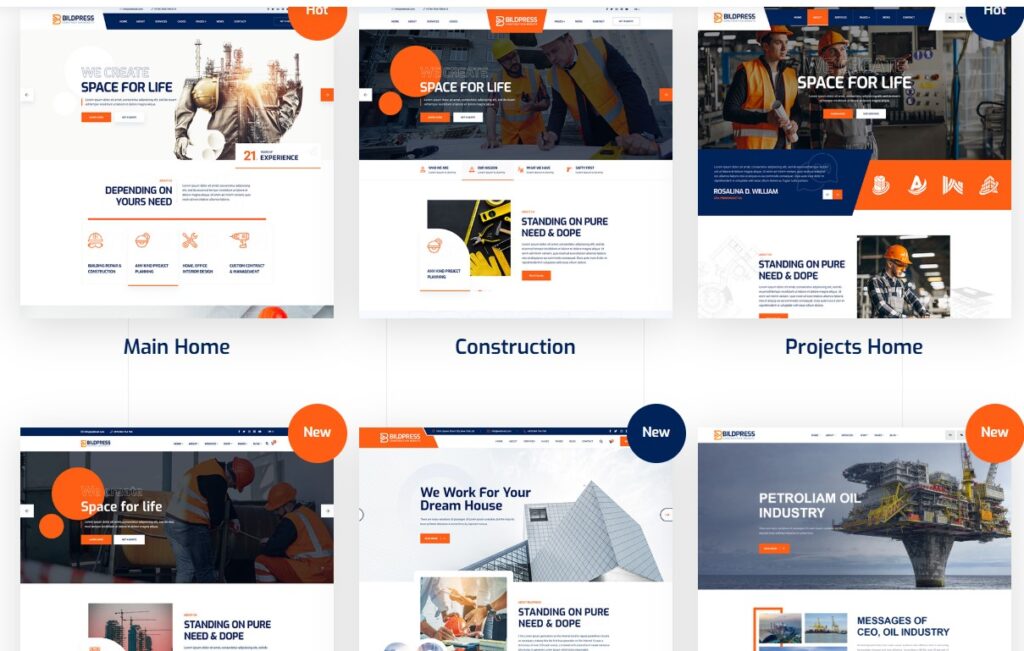 iao Diện Thực Tế Của BildPress Theme