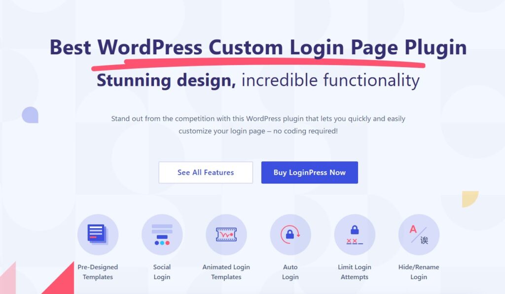 LoginPress Pro là gì?