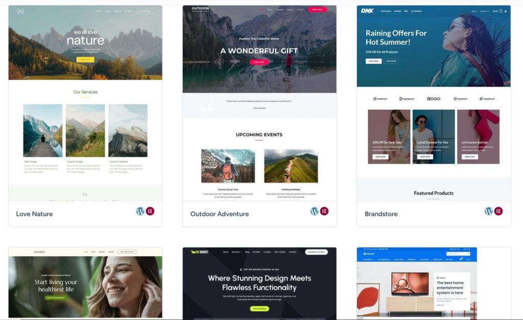 Astra Starter Templates Premium