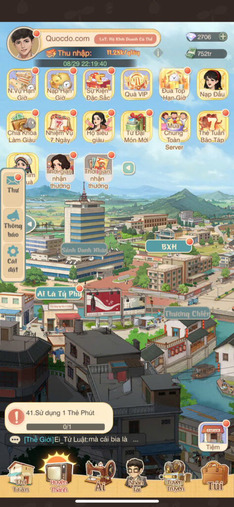 Cách nhập code game tiệm tạp hóa thời gian