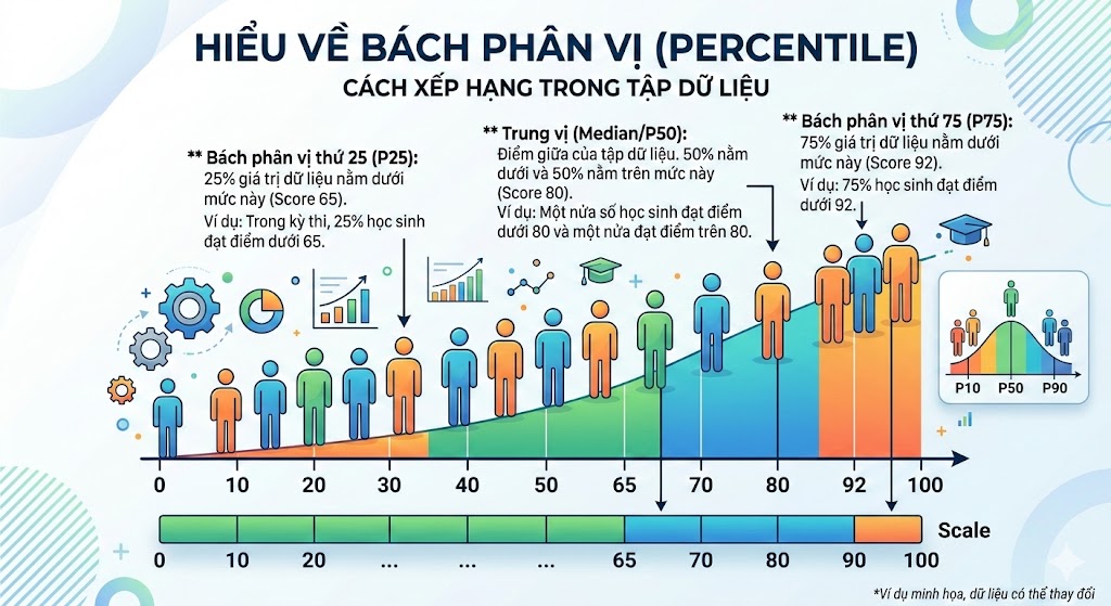 Cách Tính Bách Phân Vị