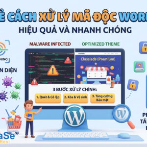 Cách xử lý mã độc WordPress