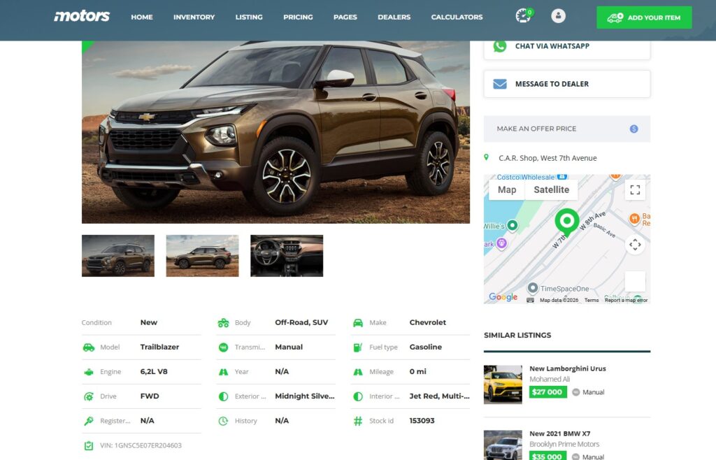 Vì sao mình chọn Theme Motor cho website ô tô?