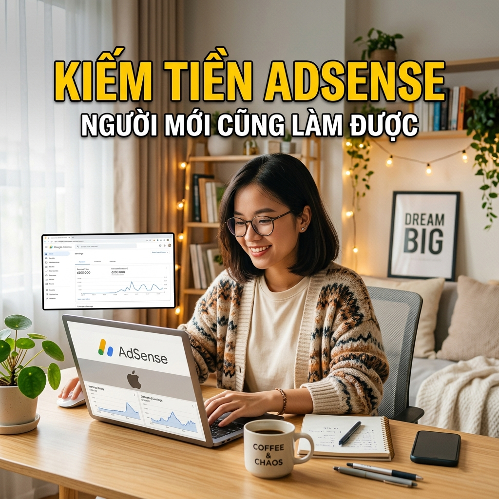 Kiếm Tiền Với Google AdSense