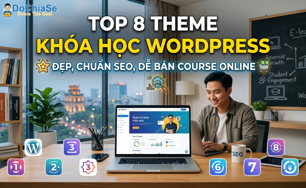Theme Khóa Học WordPress