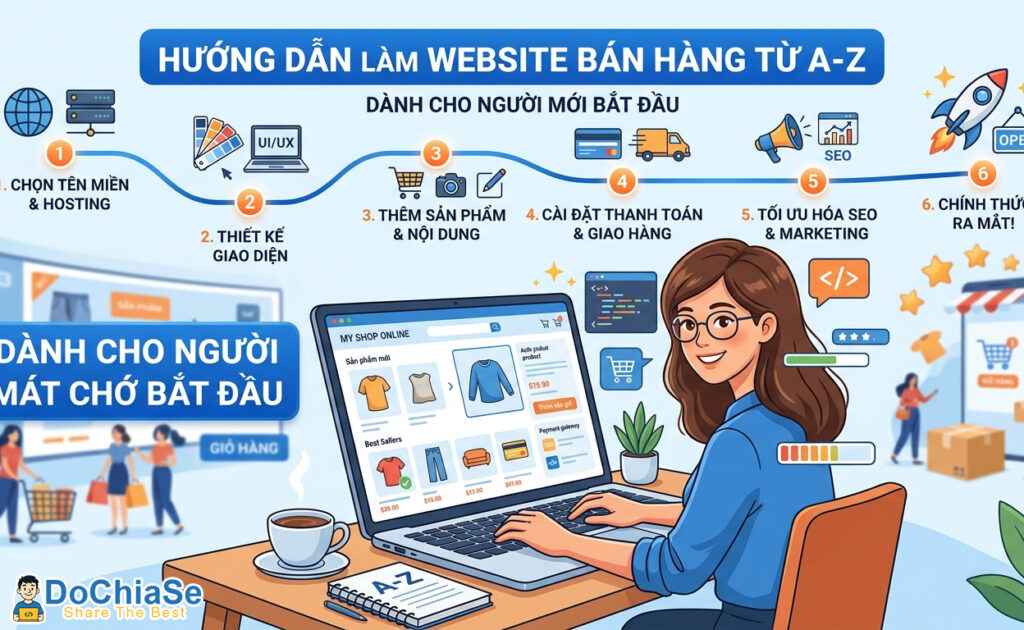 Hướng Dẫn Làm Website Bán Hàng