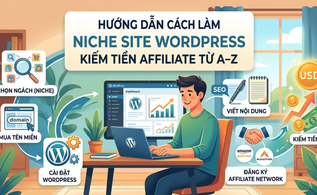 Cách Làm Niche Site WordPress