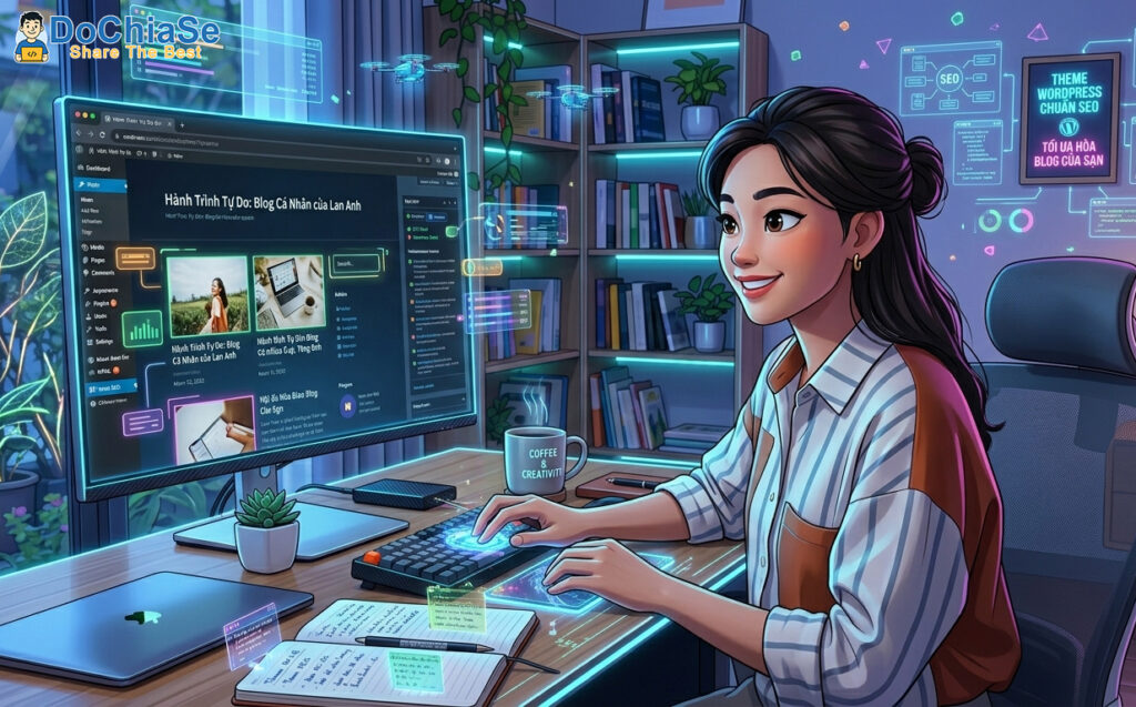 Theme Blog Cá Nhân wordpress