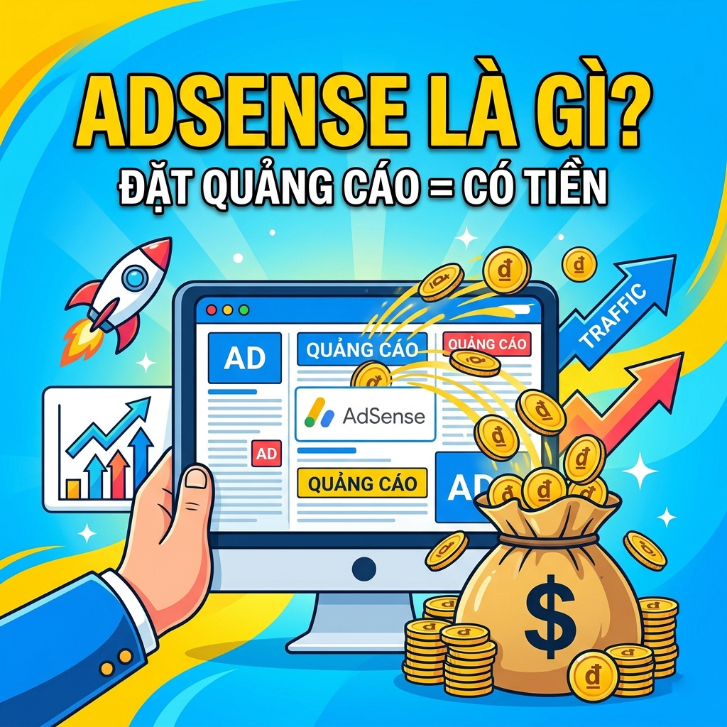 Bản chất của kiếm tiền với Google AdSense