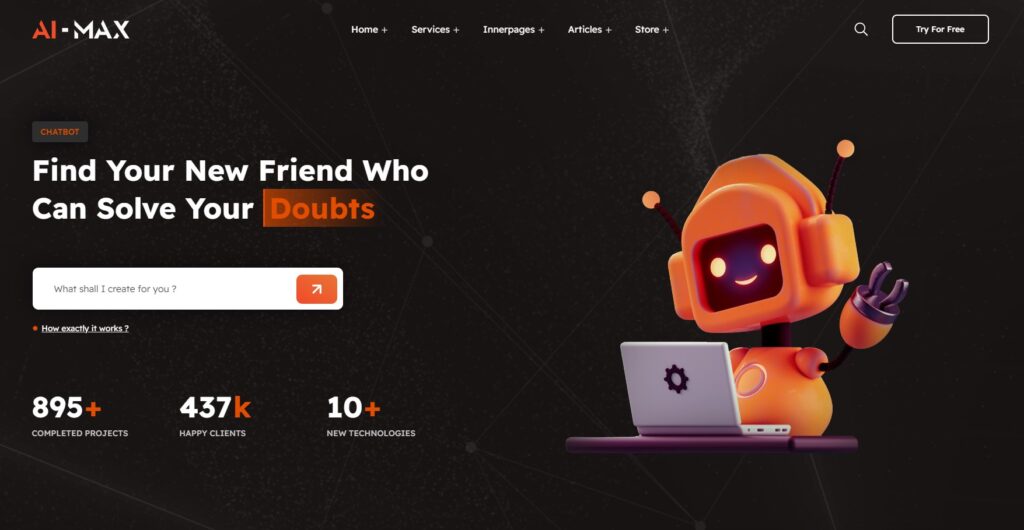 Ấn tượng đầu tiên khi mình dùng Theme AIMAX