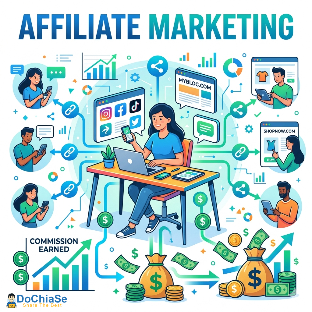 Kiếm tiền từ affiliate