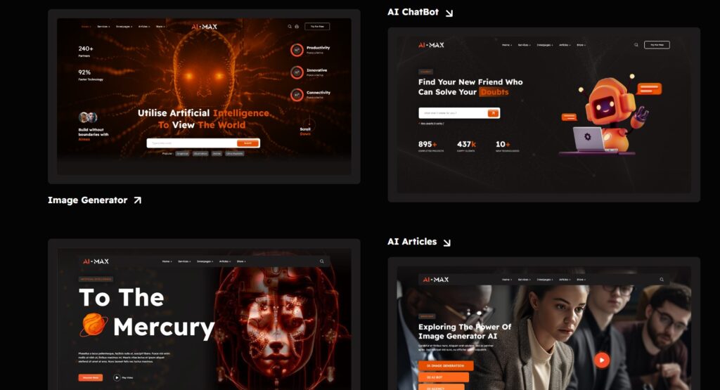 So với theme WordPress thông thường